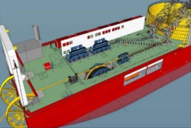 SCADA: Control system for a cable laying vessel