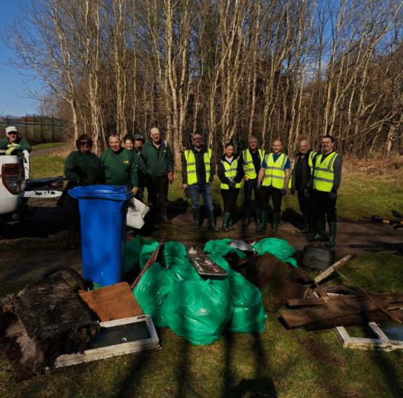 BES Joins Forces to Transform Sudden Brook Greenspace